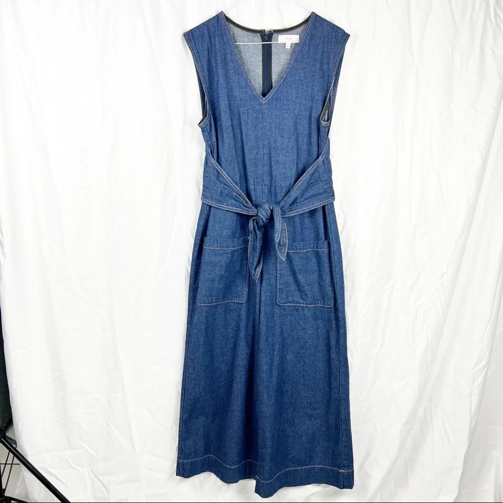 JOIE Wister Denim Jumpsuit - Picture 3 of 7